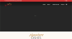 Desktop Screenshot of bannthairestaurant.net